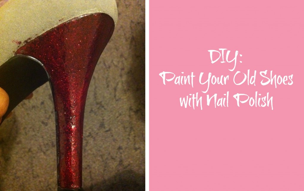 DIY: Paint Your Shoes with Nail Polish